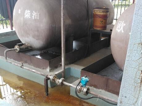 dn50柴油流量計現場安裝使用圖
