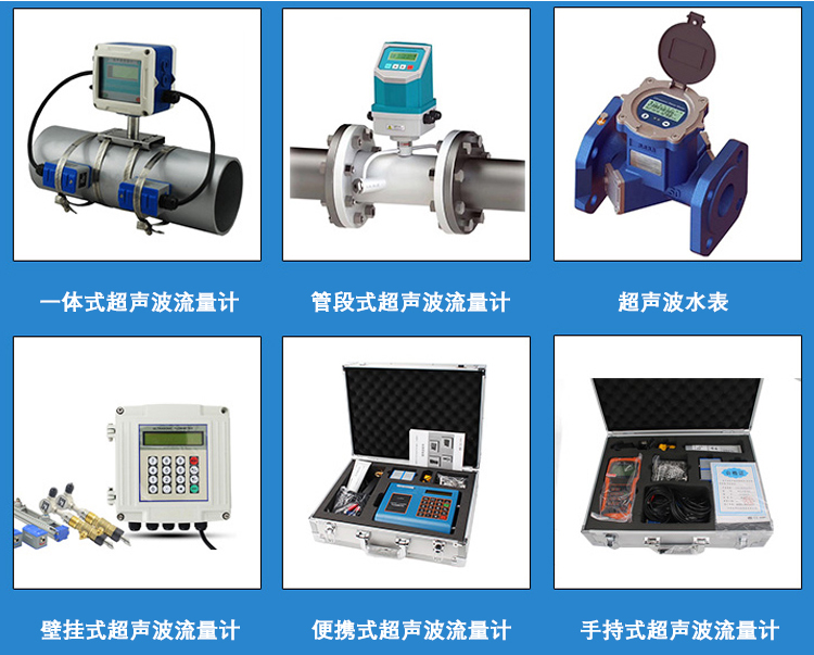 分體式超聲波流量計分類圖