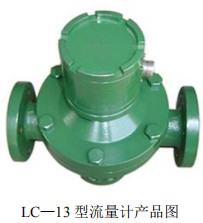 高溫型橢圓齒輪流量計遠傳型產品圖